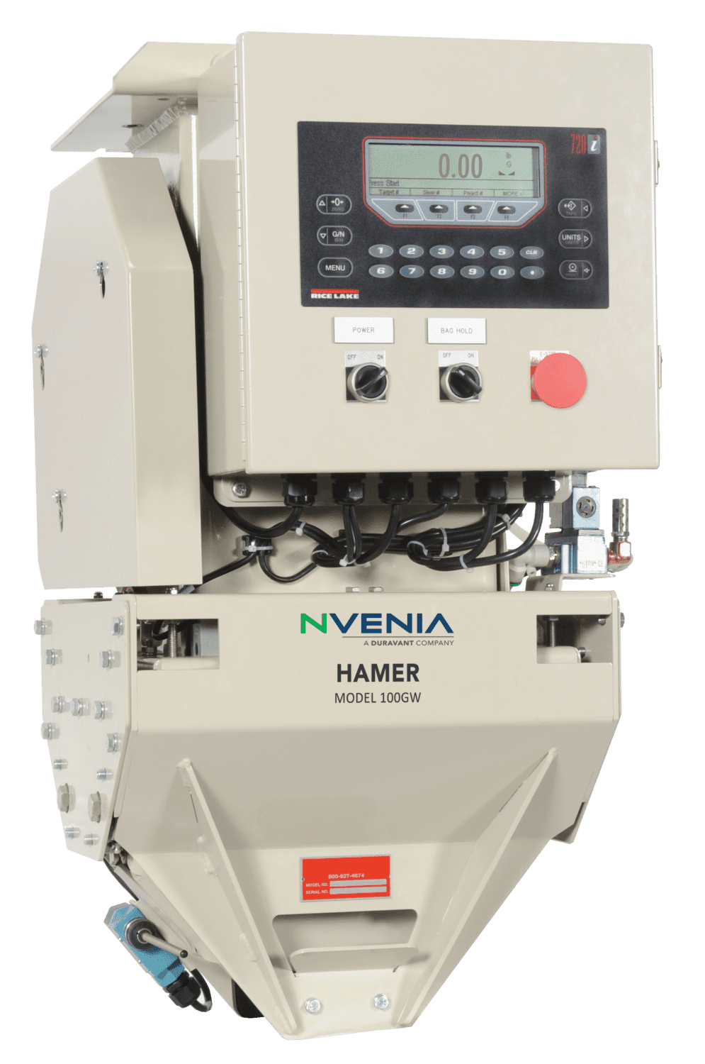 nVenia HAMER Brand 100 Gross Weigh Bagging Scale